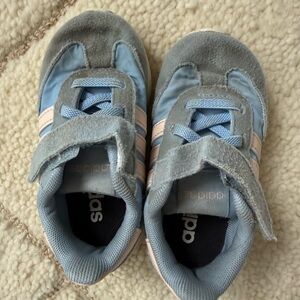 Adidas baby size  7 Light Blue Sneakers
